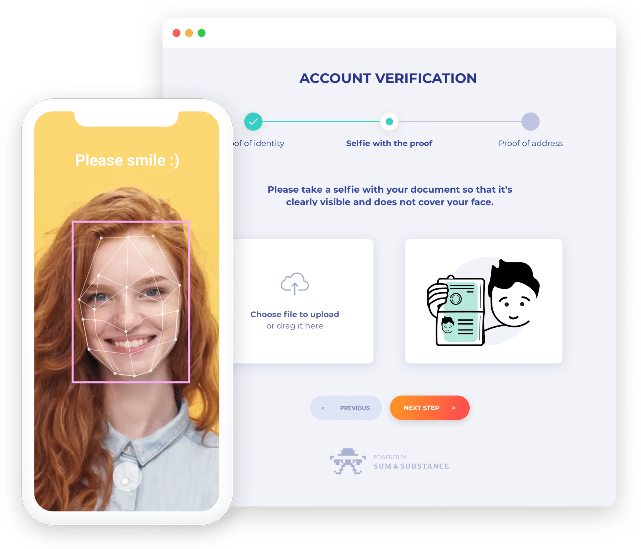 Sumsub KYC integration illustration