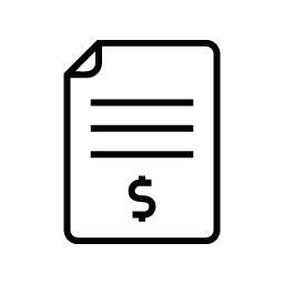 Digital invoice with clear details: amounts, rates, 2.5% fee, stored for compliance and accounting purposes